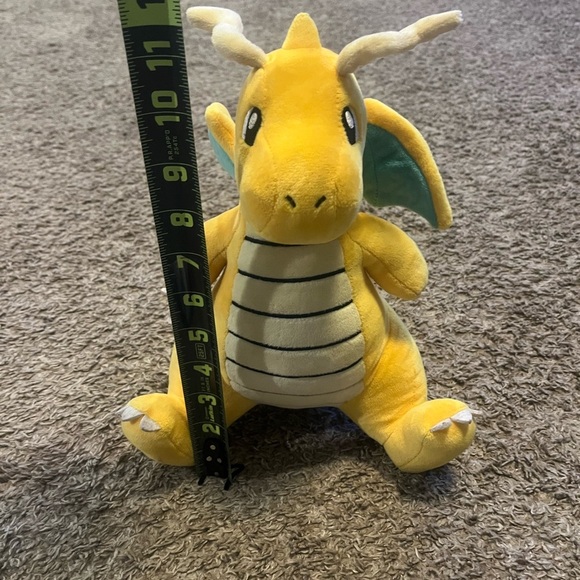 Pokemon Dragonite 12” Plush - Picture 2 of 5